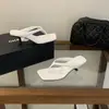 Chanclas Cuadradas Estilo Francés 2026 para Mujer, Sandalias de Tira Veraniegas para Exterior, Versátiles, con Tacón Alto Delgado de 6 cm