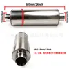 Tubo de Escape de Acero Inoxidable de 8 Pulgadas Sección Media de 30 Pulgadas de Largo Tubo de Escape para Camión Diésel Pick-up Resonador Silenciador de Sección Media