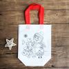 Bolsa de Grafitis No Tejida Bolsa de Clasificación de Basura DIY Material para Bolso de Mano de Producción Pintado a Mano para Niños