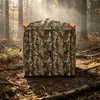 Atacado transfronteiriço de barracas camufladas para camping ao ar livre para observação de pássaros e caça em grupo, com opções de personalização OEM e ODM