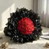 Zhiyu Ramo Romántico de 21 Piezas de Flores Eternas, Rosas de Jabón, Estilo Suave, Corazón de Niña, Declaración, Regalo Diario