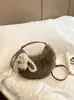Bolso de Textura Esponjosa para Mujer 2026 Otoño Nuevo Estilo Moda Versátil Simple Bolso de Hombro Bolso de Mano Cruzado para Mujer