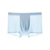 Suministro en vivo ropa interior para hombre bóxers de seda de hielo sin costuras delgados deportivos entrepierna bóxer calzoncillos transpirables verano