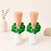 Nuevos Calcetines de Algodón para Niñas Estilo Princesa con Lunares y Encaje en Colores Dulces Calcetines de Encaje para Bebé Venta al por Mayor Múltiples Colores Disponibles
