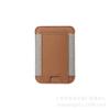Bolsa de tarjeta con banda elástica para iPhone 12/13/14/15, bolsa de tarjeta con atracción magnética, bolsa de tarjeta MagSafe, tela elástica, magnético fuerte
