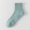 Calcetines para hombre delgados de otoño e invierno para deportes, correr, tubo, algodón, suela de toalla, calcetines de baloncesto desodorantes, calcetines de bádminton, calcetines de algodón