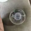 Bola de Cristal Gravada a Laser 3D K9 Bola de Vidro Luz Noturna com Base de Madeira Decoração Criativa para Mesa de Escritório Casa Presente de Aniversário