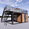 Casas Contenedor Decoradas, Alojamientos de Lujo, Cabañas Manzana, Habitaciones con Vistas Panorámicas en Lugares Escénicos, Casas Móviles Prefabricadas para Exteriores