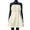 Europa y Estados Unidos transfronterizo mujeres verano ins nuevo color liso tubo pecho plisado princesa abullonado corto vestido falda venta al por mayor