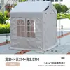 Tienda de puesto al aire libre, Sombrilla, Tienda de mercado, Mercado nocturno Comercial Impermeable Lona de cuatro esquinas con paneles laterales transparentes para acampar