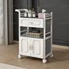 Carrito para Salón de Belleza, Carrito Pequeño para Salón de Belleza, Carrito para Equipo de Tatuaje, Carrito de Almacenamiento Móvil, Carrito de Herramientas para Salón de Peluquería