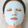 Novo produto: Papel de Máscara Facial Linglong Azul, Macio e Amigo da Pele, Papel de Máscara Confortável, Tecido para Máscara, Fornecimento Direto do Fabricante da Fonte