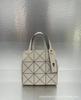 Nova Bolsa de Março com Tachas Coloridas e Diamantes, Pequena Bolsa Geométrica Romboidal de Ombro, Bolsa Quadrada Pequena para o Dia a Dia, Bolsa Feminina