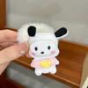 Diadema de Peluche Otoño e Invierno Niñas Banda para el Cabello de Perro Canela 2025 Nuevo Pasador de Peluche de Dibujos Animados Sanrio Accesorios para el Cabello de Niña