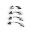 Joyería Piercing Acero Inoxidable Uñas para Ceja Uñas para Labio Europeo y Americano Amazon Más Vendido Acero Titanio Electrochapado al Vacío Uñas para Oreja Uñas para Nariz