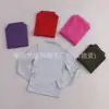 Camiseta Base de Manga Larga y Cuello Alto Parcial de Lana Merino Personalizada para Exportación para Niños y Niñas, Conjunto de Camisetas Térmicas para Otoño e Invierno