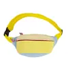Bolsa de ombro de verão estilosa e leve para mulheres, apresentando um design color-block inspirado na dopamina, adequada para viagens e com recursos à prova d'água e de armazenamento externo