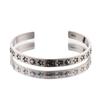 Pulsera con Patrón de Estrella de Cinco Puntas Popular en TikTok Estilo Japonés-Coreano para Mujer ins Simple Versátil Pulsera Abierta de Estrella Accesorios de Moda