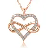 Cadena para Clavícula de Plata Chapada con Zirconia para Mujer, Colgante Cuadrado de Diamante, Forma de Gota de Agua, Pera, Transfronterizo, Transmisión en Vivo Xiaohongshu Douyin, Venta al por Mayor