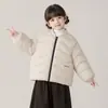 Chamarra de Plumas Acanalada para Niños 2026 Otoño/Invierno Ligera para Niños y Niñas 90 Pluma de Pato Blanca Estilo Nuevo Ropa Exterior Ropa para Bebés y Niños