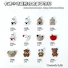 Urso Estrela de Natal Acessórios de Arte para Unhas em Liga Metálica Venda Quente Transfronteiriça Urso Unhas Postiças Unhas Postiças DIY Acessórios Manuais