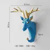 Atacado Transfronteiriço Entrada Gancho de Animal Decoração de Parede Pingente Gancho de Casaco Europeu Decoração de Parede Pingente