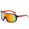 Gafas de Sol Deportivas para Ciclismo al Aire Libre, A prueba de Viento y Resistentes a los Rayos UV, Unisex, Montura Grande, Gafas de Sol Elegantes