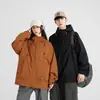 Cortavientos de moda de venta en vivo para hombres y mujeres chaqueta de una sola capa abrigo ropa de montaña para exteriores ropa de trabajo cortavientos serie montaña multibolsillo
