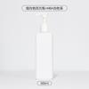 En Stock Transparente 500ml Cuadrada Botella Dispensadora de Loción con Bomba Botella de Champú para Hotel Botella Vacía de Gel de Ducha