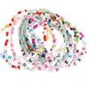Acessórios para Joias DIY com Contas da Amazon Contas Seed Acrílicas Contas com Letras com Cordão Elástico Pulseiras e Colares de Montagem Manual