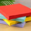 Guardanapo Monocromático Transfronteiriço para Festa Suprimentos para Restaurante Ocidental Decoração de Papel Guardanapo Quadrado Multicolorido Logotipo Estampado Atacado