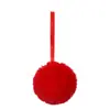Sombrero de Navidad más vendido transfronterizo bola de felpa monstruo verde peludo elfo fiesta decoración de Navidad bola de felpa DIY bola de pelo sintético de conejo