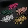 Accesorios para el Cabello Creativos Europeos y Americanos, Piezas Grandes para el Cabello Incrustadas con Pedrería, Tocados de Novia, Diademas Hechas a Mano, Aros para el Cabello, Accesorios al por Mayor
