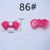 Uma Variedade de Adesivos Decorativos Artesanais de Borracha Macia de Desenho Animado para DIY, Copos de Água, Capas de Celular, Grampos de Cabelo, Acessórios de Cabelo, Decorações para Cabeça