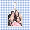 Blackpink Kim Ji Soo Park Chae Young Lisa Etiqueta para Equipaje Etiqueta Anti-Pérdida Etiqueta para Tarjeta de Embarque Colgante para Mochila Periféricos