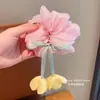 Diadema de Flor de Tulipán para Niña Cuerda para Recoger el Cabello Bola de Niña Bebé Nuevo 2025 Accesorio para Cola de Caballo