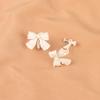 Nuevos Pendientes de Lazo Pequeños, Lindos y Delicados para Mujer, Pendientes Simples, Nicho y Elegantes 890