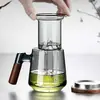 Vaso de Agua de Vidrio de Alta Calidad Separación de Té Oficina Taza de Tres Piezas Taza de Té Taza de Té con Vista a la Montaña Taza de Té con Filtro Taza de Té de Flores