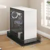 Soporte para Host de Computadora de Escritorio Soporte Móvil para Chasis Base Estante Doméstico con Ruedas Colocación Estante Elevado de Almacenamiento