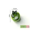 Suplemento alimentar infantil molde superfície borboleta cortador flor fruta vegetal molde impressão biscoito salsicha impressão aço inoxidável wonton