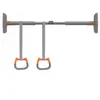 Barra Horizontal para casa interior dispositivo de dominadas puerta sin perforaciones anillo deportivo familiar para niños equipo de fitness hamaca