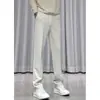Calça Casual Personalizada Verão Novo Estilo Frescor de Gelo Confortável Reta Solta Versátil Fashionável Alta Qualidade Calça Casual