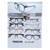 Antiluz azul Madeira de Cerejeira Retrô Nobre Estilo Estrangeiro Material TR90 Moda Principal Armação de Óculos Plana 85018
