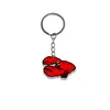 Chaveiro Série Animais Marinhos Desenho Animado Fofo Pingente de Bolsa DIY Coral Baleia Pingente de Chaveiro Transfronteiriço