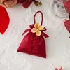 2025 Bolsa Nueva para Dulces de Boda Caja de Dulces de Boda de Alta Gama Bolso tipo bandolera Bolsa de Recuerdo China Sin Plegado