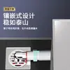 Tubería de Desagüe para Lavadora con Conexión de Tres Vías a Desagüe de Piso, Conector Especial de Doble Desagüe, Tubería de Desagüe Dos en Uno Anti-Olor y Anti-desbordamiento