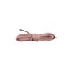 Cordones Deportivos de Baloncesto Tejidos de Poliéster de 0.7 cm de Ancho del Fabricante, Negros y Blancos, Elásticos Coloridos Semicirculares