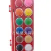 Pintura de Acuarela Sólida 12 Colores Transparente Acuarela Pintura Boceto Polvo Set para Niños y Estudiantes Estudiantes de Arte