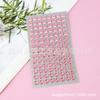 Atacado 112 7mm plano acrílico coreano DIY joias feitas à mão acessórios para celular adesivo pasta de strass