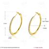 Brincos Criativos com Cravação de Diamantes para Mulheres, Moda Japonesa e Coreana Tendência Estilo Argola de Zircônia Cross-Border Lkn18Krgpe463